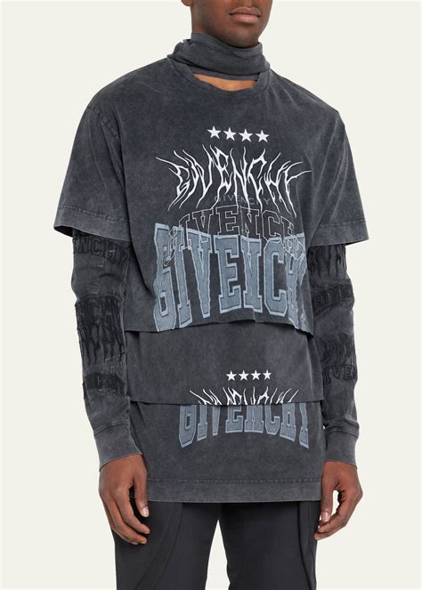 givenchy mens t shirt cheap|givenchy graphic crewneck t shirt.